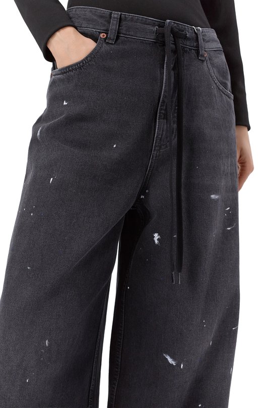 Джинсы MM6 S52LA0262/M30011 Чёрный  S52LA0262/M30011 Фото 5