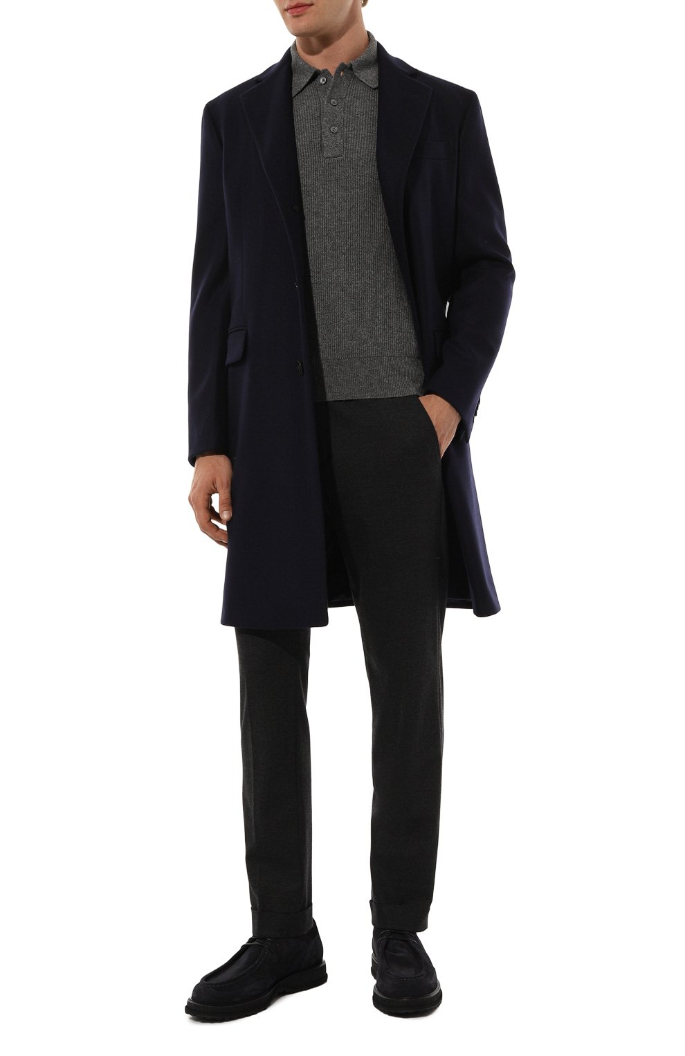 Поло из шерсти и кашемира GRAN SASSO, арт. 57161/19679, фото 2