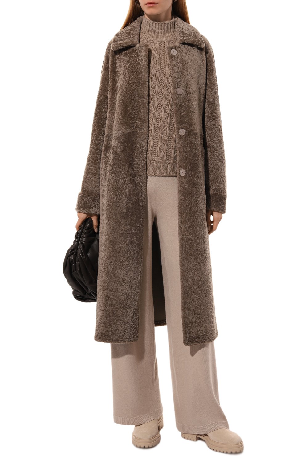 Шуба из овчины MANZONI24, арт. 24M1115-S23N, фото 2