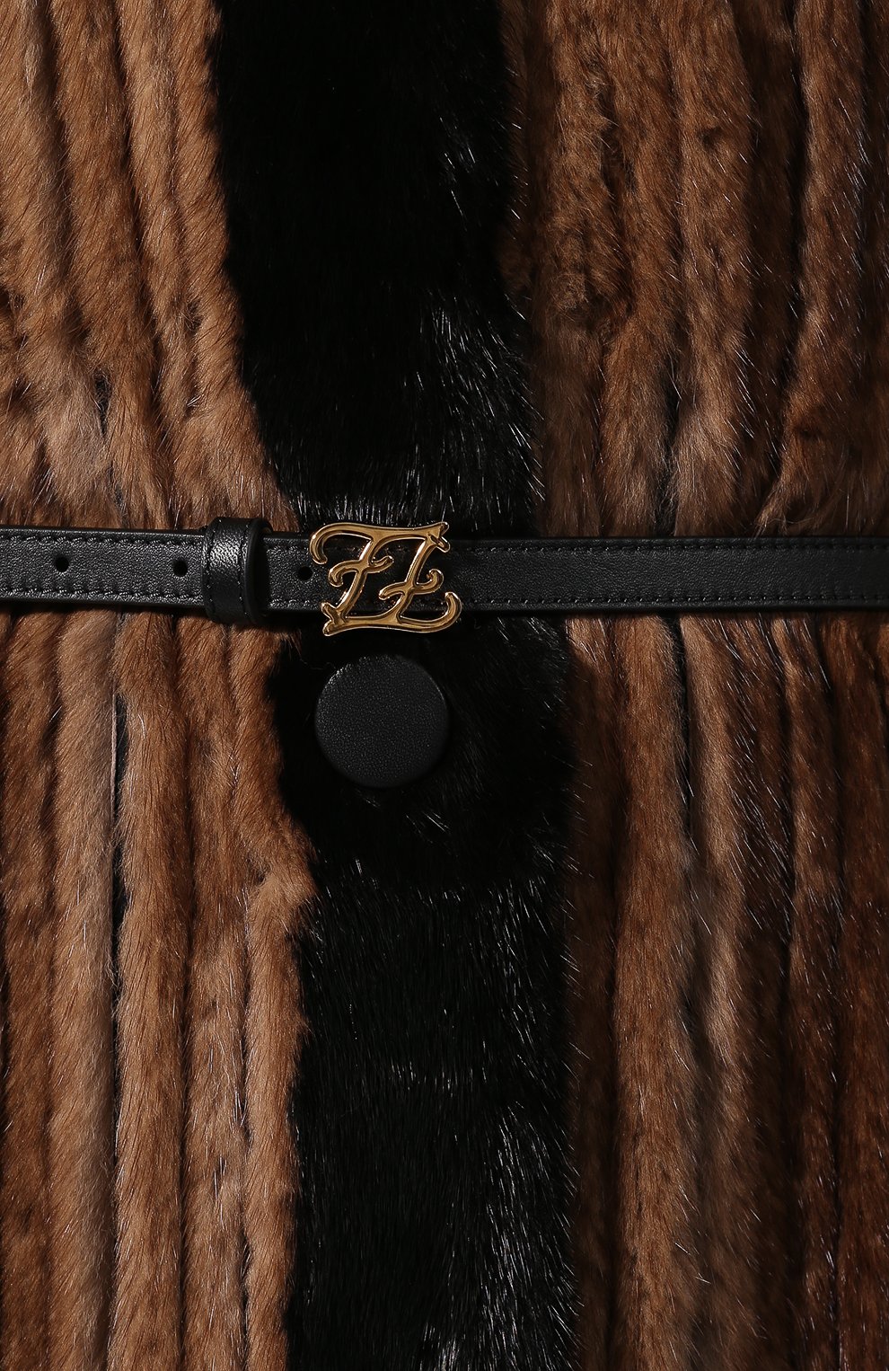 Шуба из меха норки FENDI, арт. FNF53I AMLX, фото 5