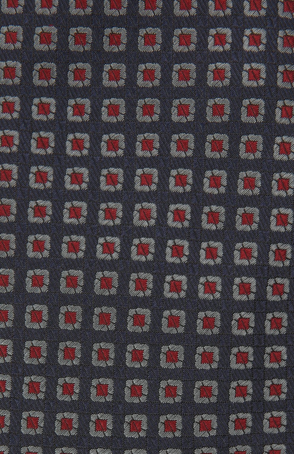 Шелковый галстук CANALI темно-синего цвета по цене 12150 руб., арт. 18/HJ02803, фото 3 Шелковый галстук CANALI, арт. 18/HJ02803, фото 3