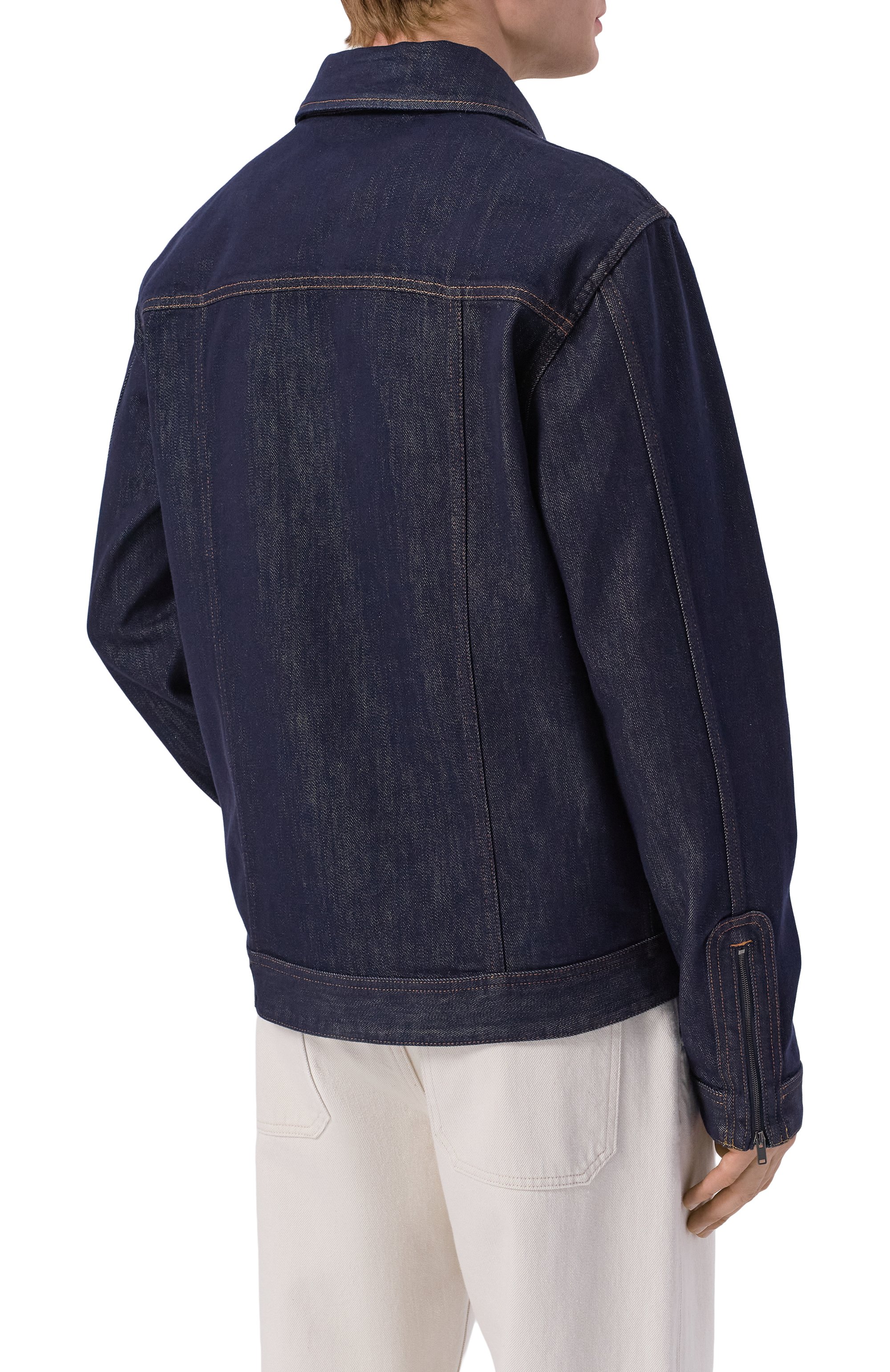 Джинсовая куртка MVST, арт. M26.2PM.J001/F116 WASHED RAW INDIG0, фото 4