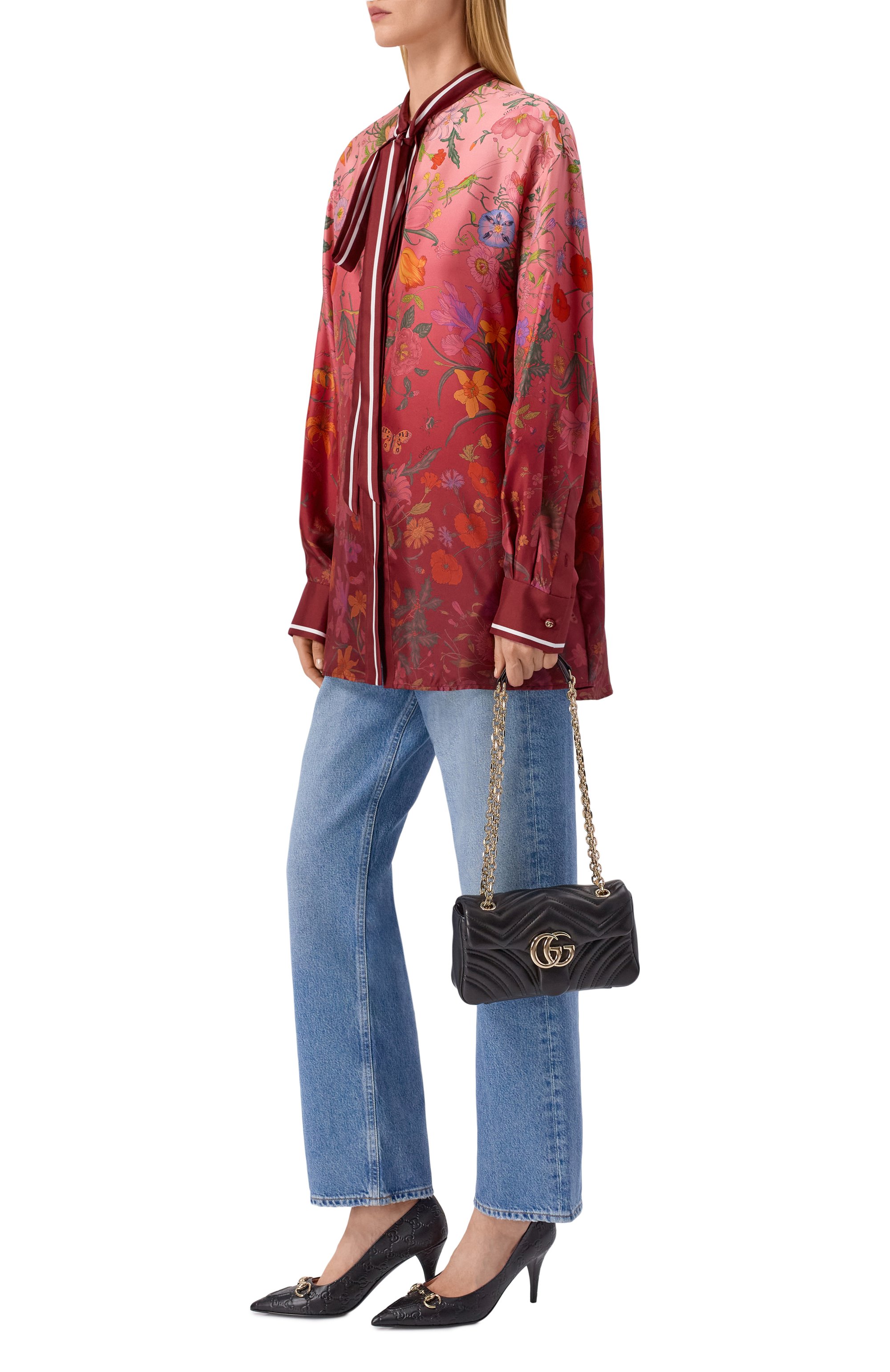 Сумка gg marmont small GUCCI, арт. 837280/AAE38, фото 3