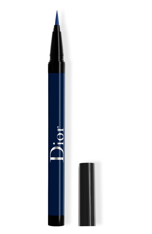 фото Водостойкая жидкая подводка для глаз diorshow on stage liner, оттенок 296 матовый синий (0.55ml) dior