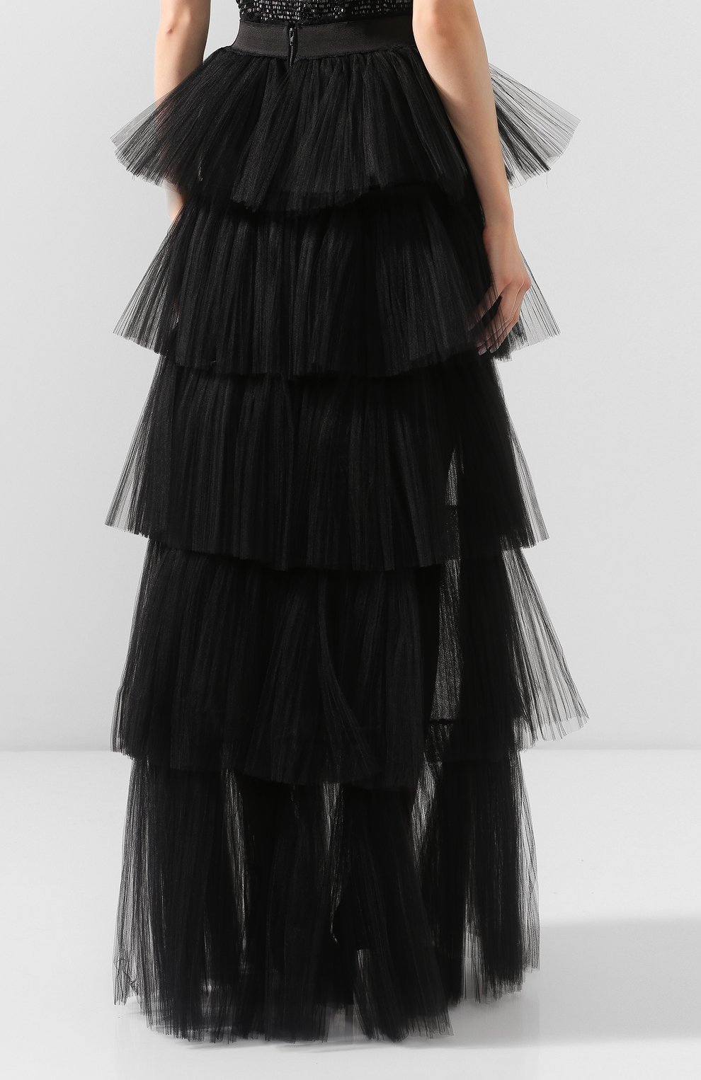 Юбка ZUHAIR MURAD черного цвета по цене 287500 руб., арт. SKS20038/TUTU002, фото 4 Юбка ZUHAIR MURAD, арт. SKS20038/TUTU002, фото 4