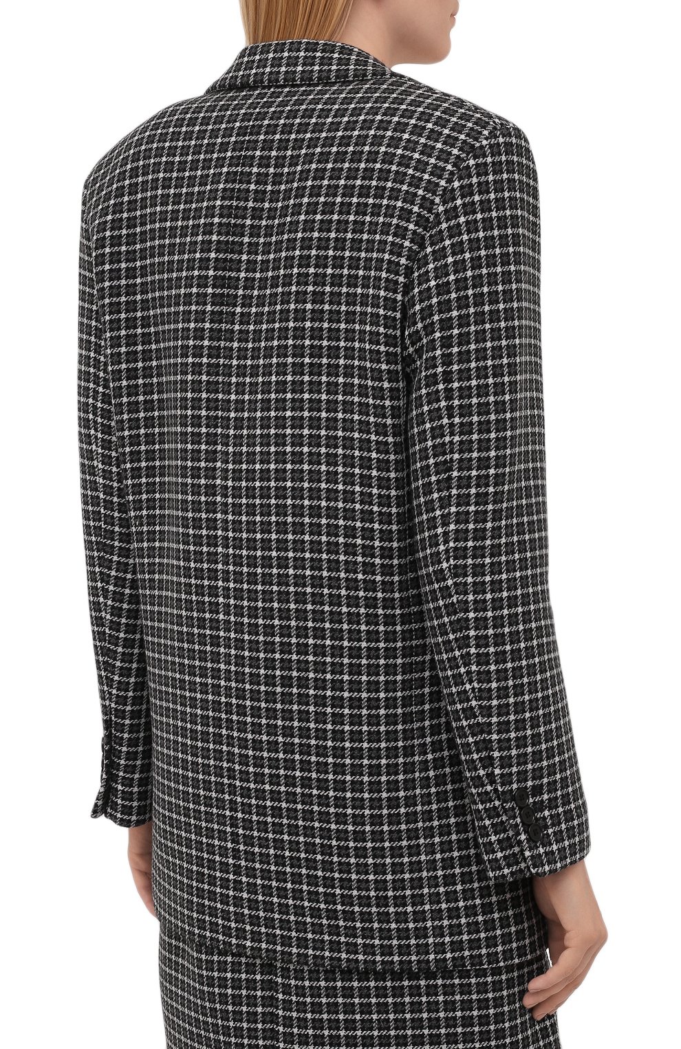 Жакет MSGM черного цвета по цене 54800 руб., арт. 3141MDG14 217617, фото 4 Жакет MSGM, арт. 3141MDG14 217617, фото 4