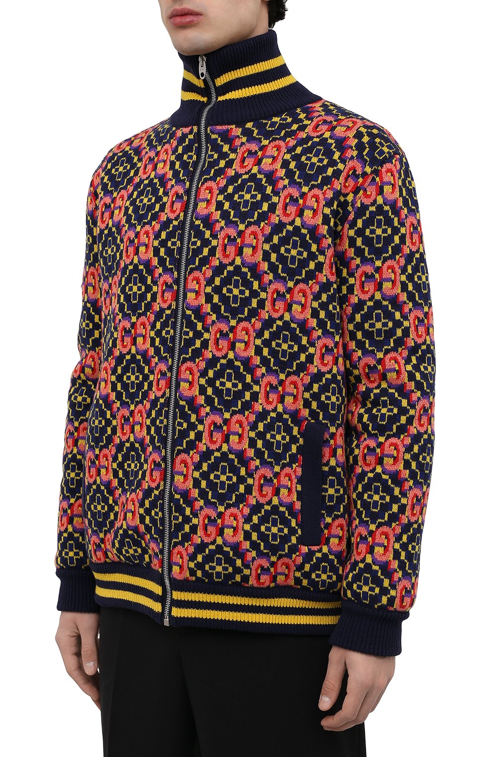 Шерстяной кардиган GUCCI, арт. 675998/XKB4V, фото 3