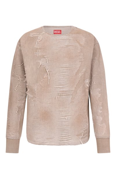 Мужская хлопковый лонгслив DIESEL, арт. A18195/007AU