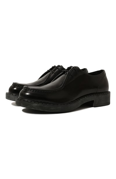 Кожаные дерби PRADA, арт. 2EE346-P39-F0002, фото 1