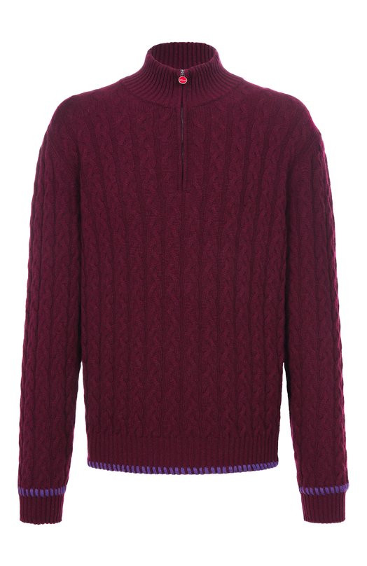 Кашемировый свитер Kiton UMK074803 Бордовый UMK074803
