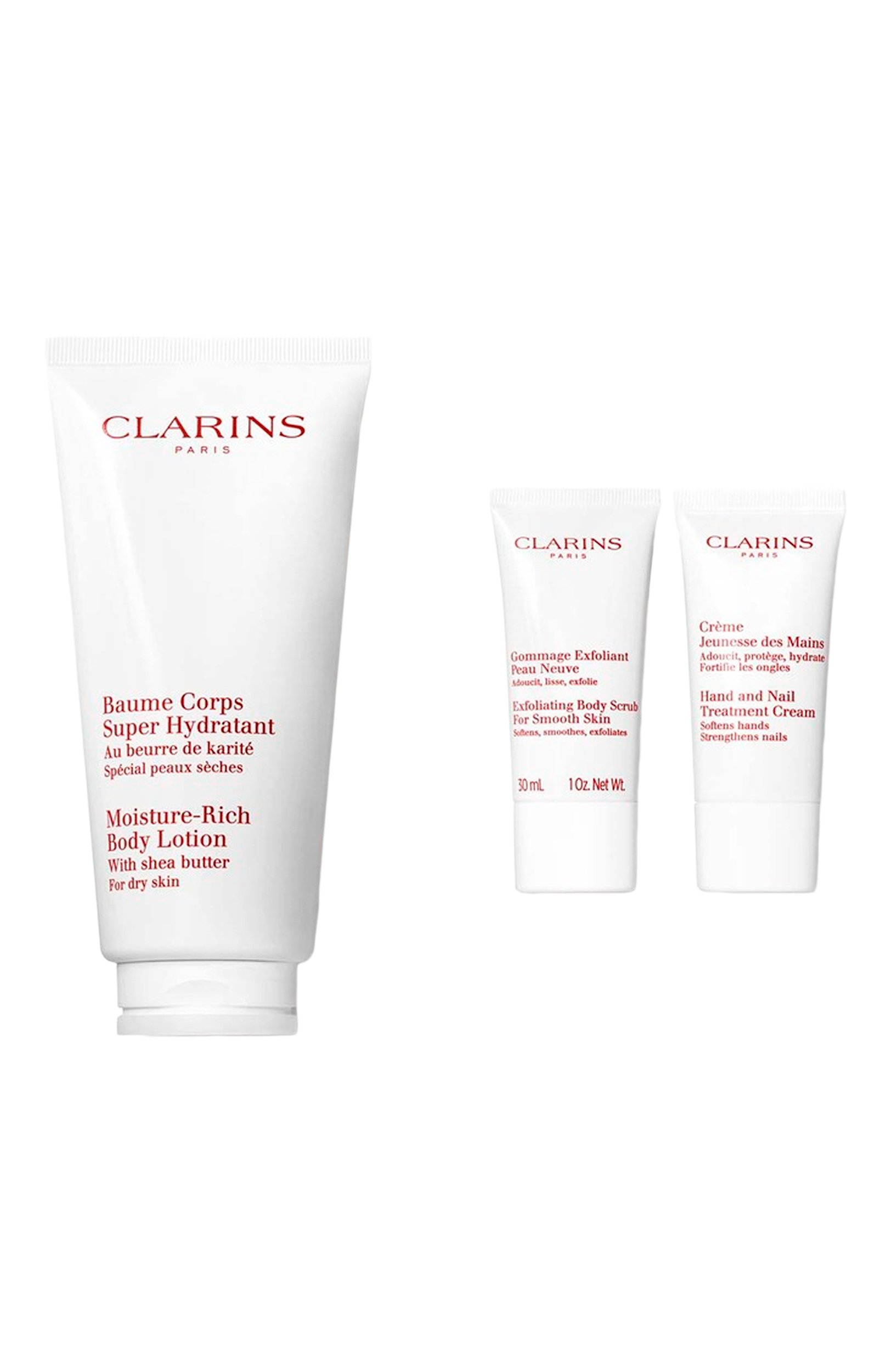 Набор super hydratant (200+2x30ml) CLARINS бесцветного цвета по цене 5100 руб., арт. 80129839, фото 2 Набор super hydratant (200+2x30ml) CLARINS, арт. 80129839, фото 2
