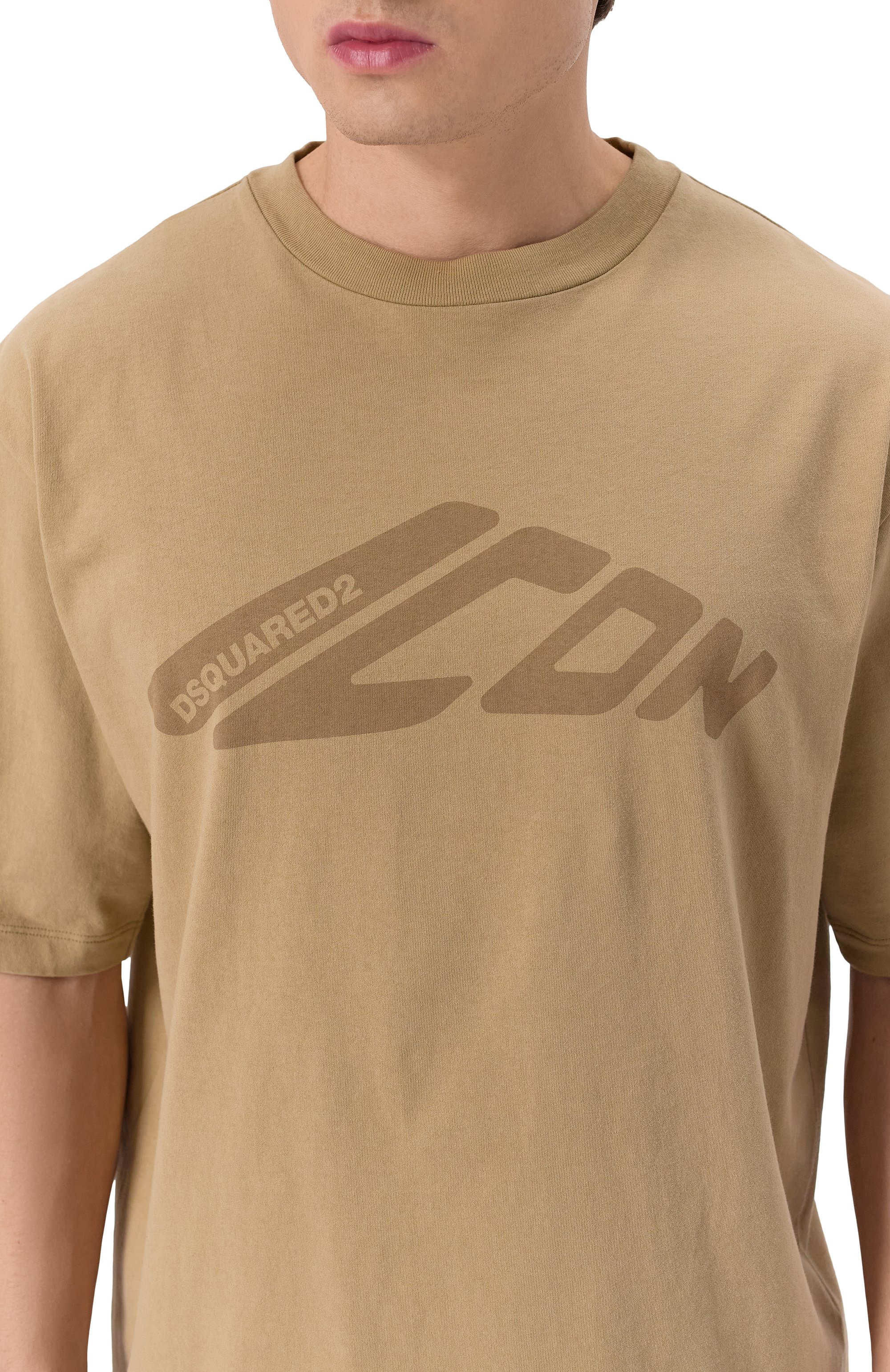 Хлопковая футболка DSQUARED2, арт. S79GC0107/S24583, фото 5