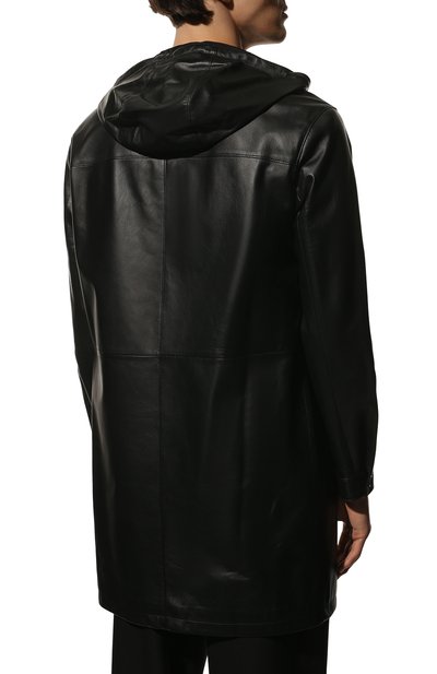 Кожаный плащ PRADA, арт. UPS533-FLY-F0002, фото 4