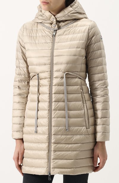 Приталенный стеганый пуховик с капюшоном MONCLER, арт. D1-093-49312-99-53048, фото 3