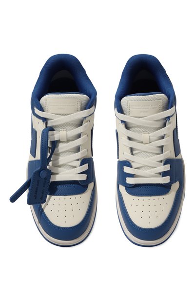 Кожаные кеды out of office OFF-WHITE, арт. 0BIA011S24LEA002/35-38, фото 4