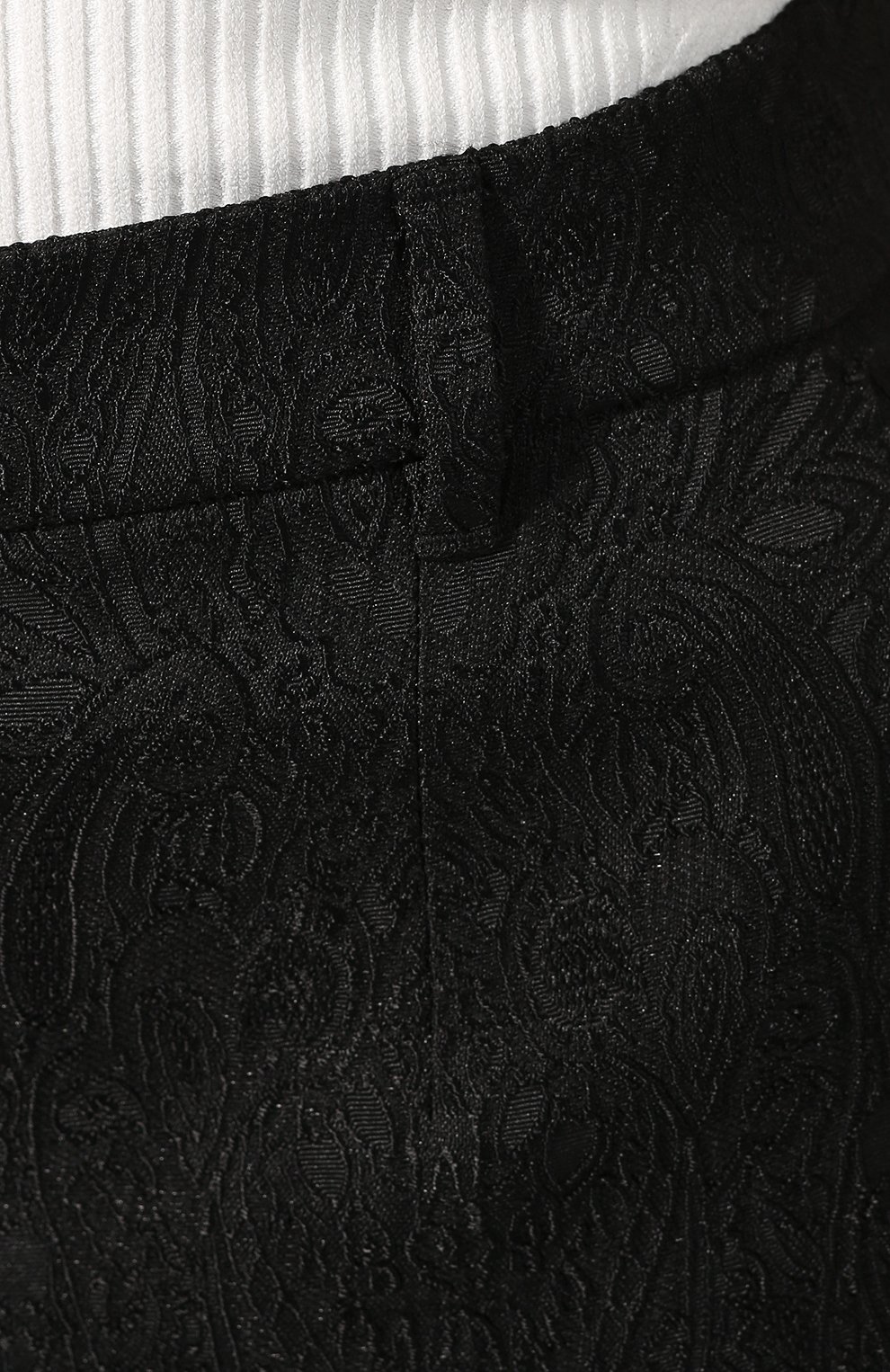 Брюки DOLCE & GABBANA черного цвета по цене 79950 руб., арт. FTAM2T/FJRCM, фото 5 Брюки DOLCE & GABBANA, арт. FTAM2T/FJRCM, фото 5