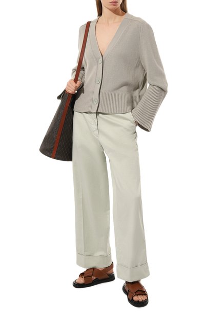 Хлопковые брюки DRIES VAN NOTEN, арт. 231-010909-6055, фото 2