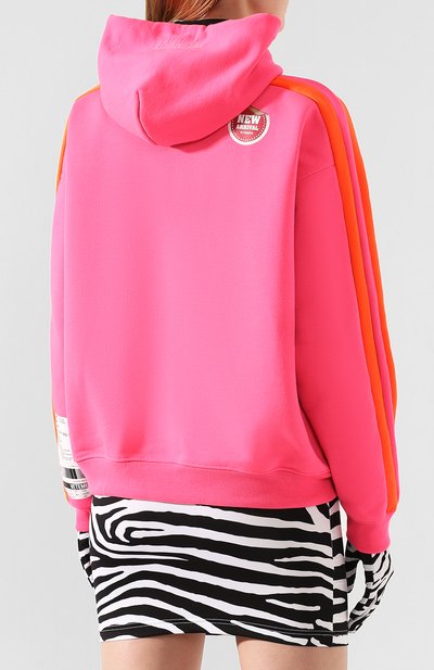 Худи VETEMENTS розового цвета по цене 51700 руб., арт. SS20TR154 1607/W/FLU0 PINK, фото 4 Худи VETEMENTS, арт. SS20TR154 1607/W/FLU0 PINK, фото 4