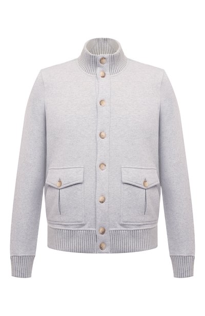 Мужской хлопковый бомбер ANDREA CAMPAGNA, арт. 78152/75805