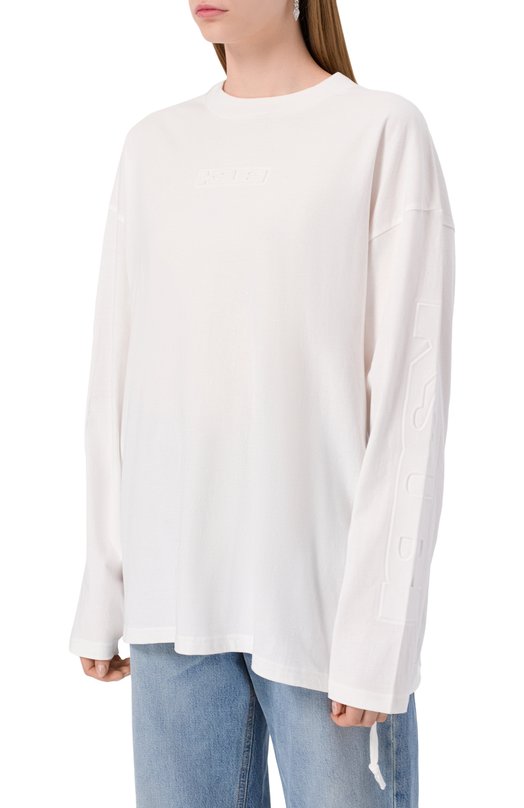 Хлопковый лонгслив Ksubi WSP25TE016 Белый  WSP25TE016 Фото 3