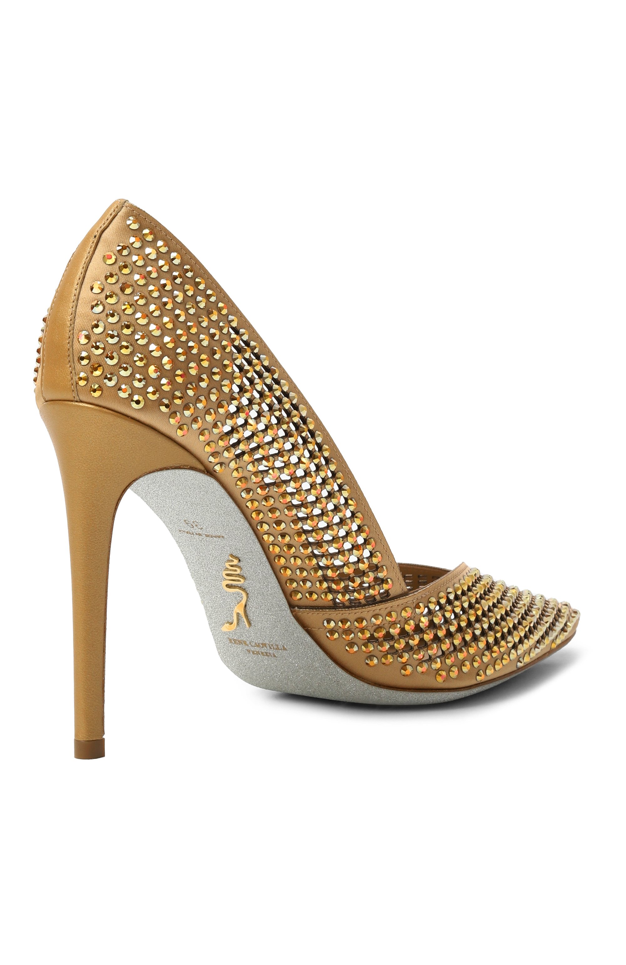 Текстильные туфли ginger 105 RENE CAOVILLA, арт. C11615-105/C001, фото 5