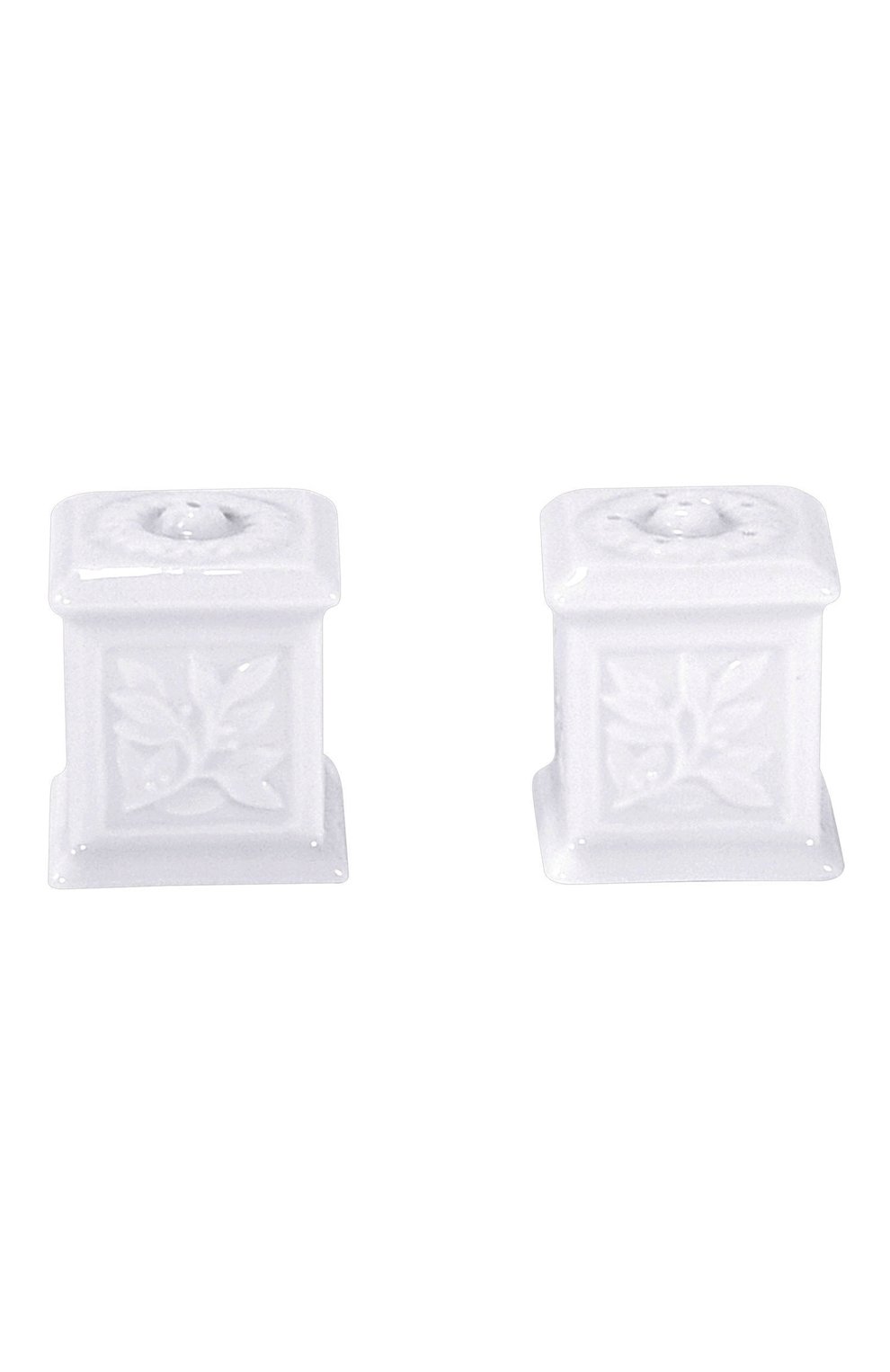 Комплект из солонки и перечницы louvre BERNARDAUD белого цвета по цене 16500 руб., арт. 0542/3011, фото 1 Комплект из солонки и перечницы louvre BERNARDAUD, арт. 0542/3011, фото 1