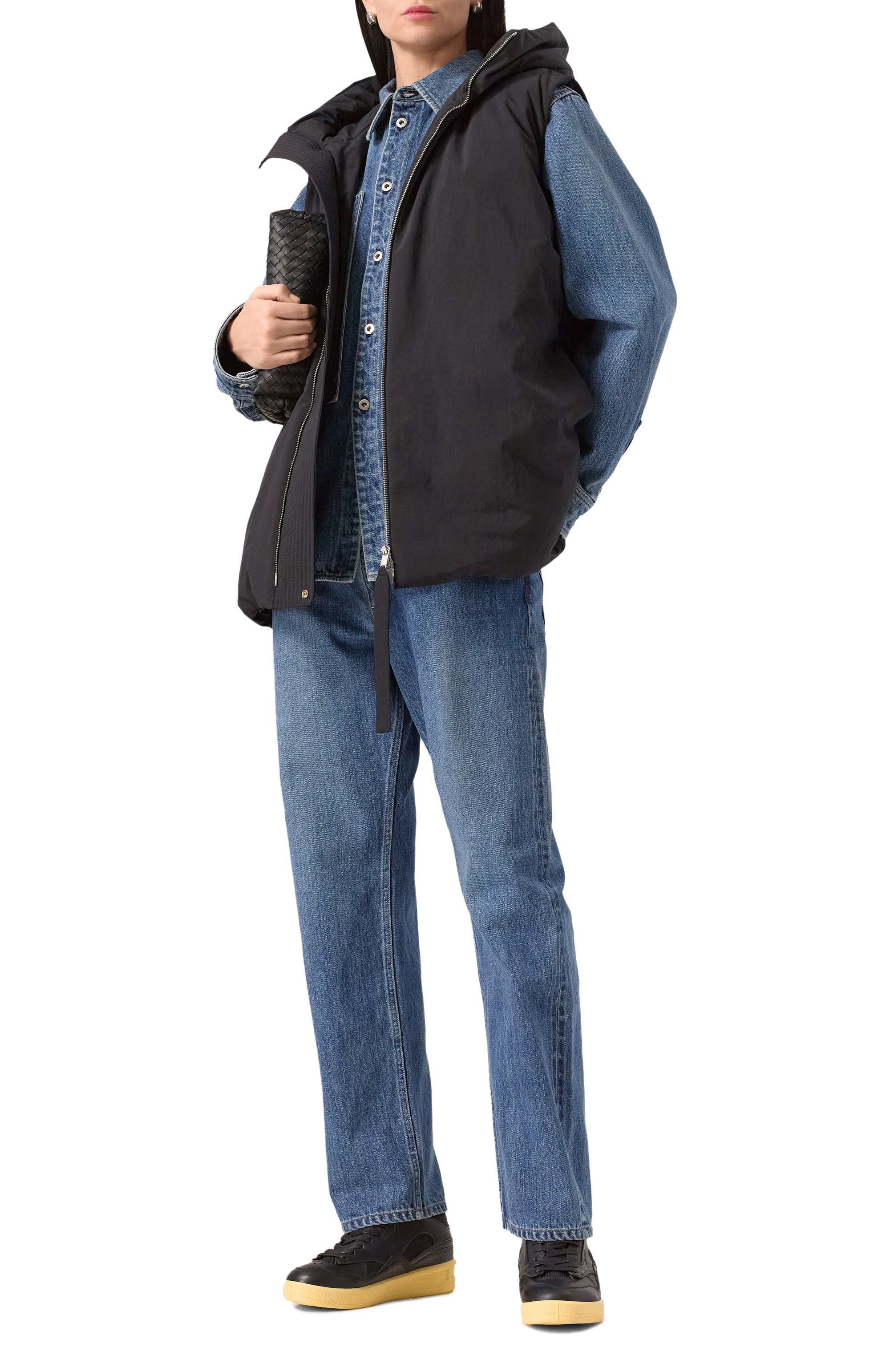 Кожаные кеды JIL SANDER, арт. J15WS0006/P4869/001, фото 2