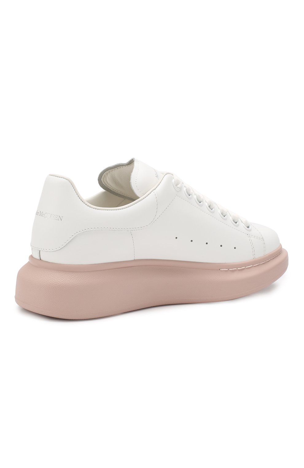 Кожаные кеды ALEXANDER MCQUEEN, арт. 553770/WHTQ4, фото 4