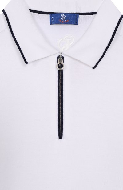 Хлопковое поло STEFANO RICCI JUNIOR, арт. KY16040P31/Y25102, фото 3