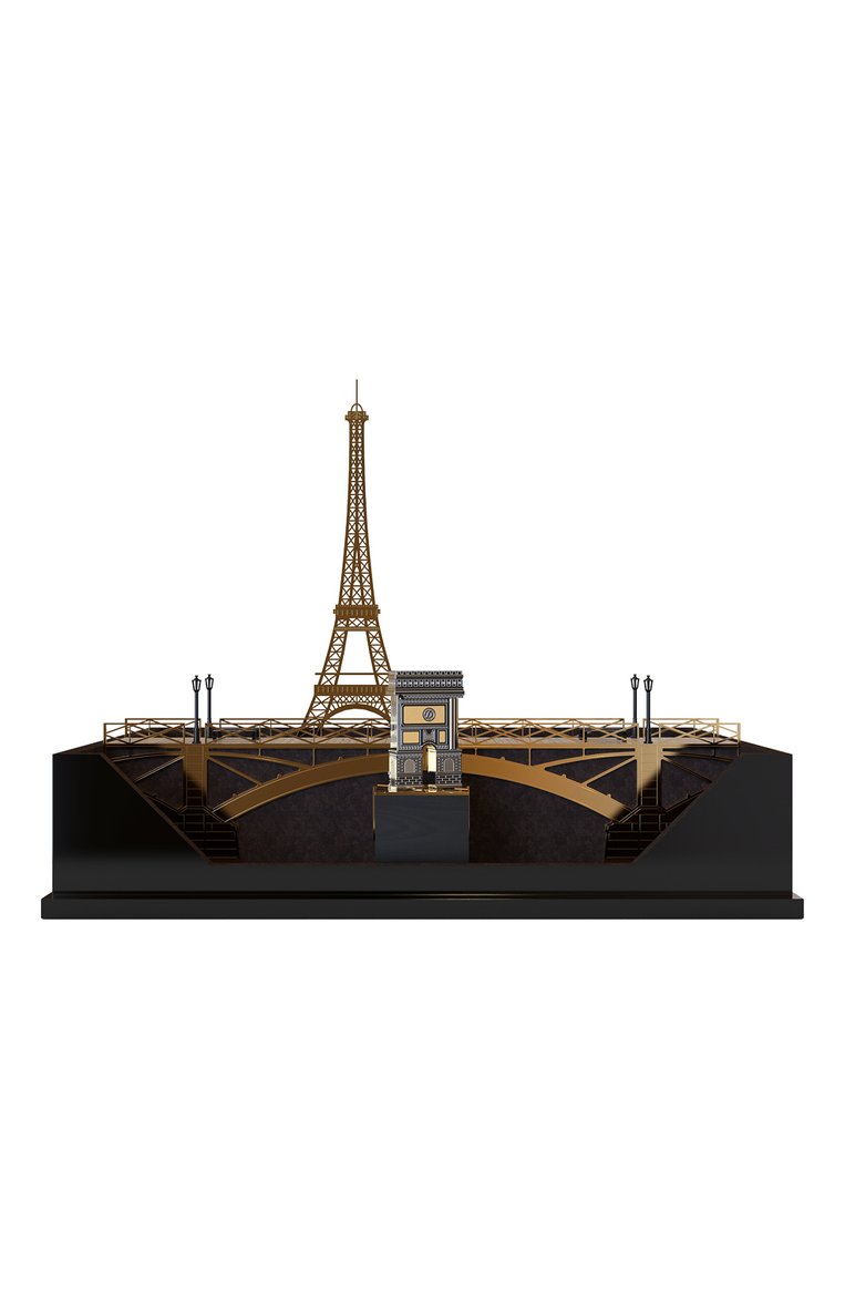 Набор: зажигалка на подставке s.t. dupont loves paris S.T. DUPONT разноцветного цвета, арт. 16347 | Фото 2 (Региональные ограничения белый список (Axapta Mercury): Не проставлено; Нос: Не проставлено; Драгоценные камни: Без драгоценных камней; Ограничения доставки: m-style)