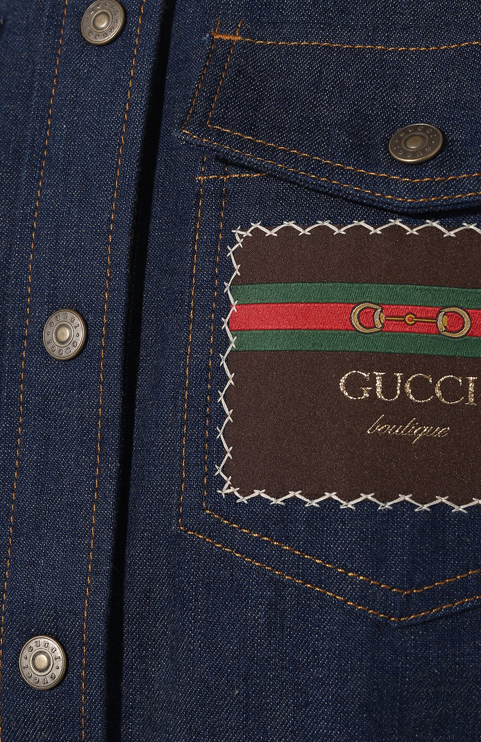 Джинсовая рубашка GUCCI, арт. 628881 XDA93, фото 5