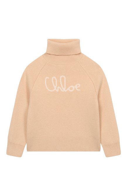Водолазка из хлопка и шерсти CHLOÉ, арт. C20640