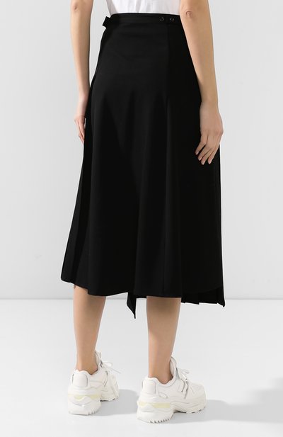 Шерстяная юбка YOHJI YAMAMOTO, арт. NC-S09-100, фото 4