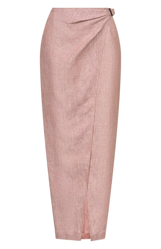 Льняная юбка 12 STOREEZ 138156 Розовый 138156