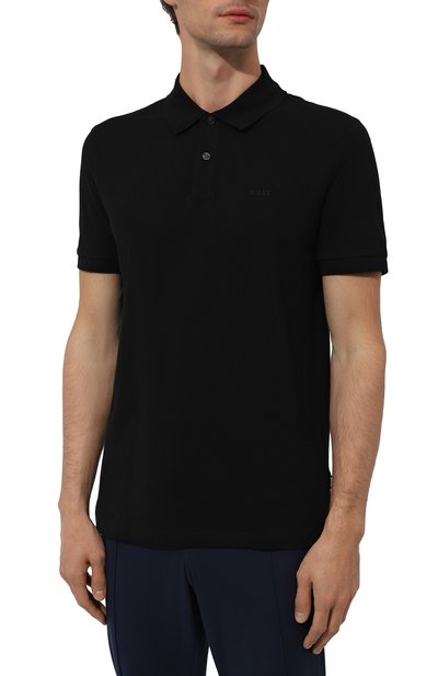 Хлопковое поло BOSS, арт. 50468362, фото 3