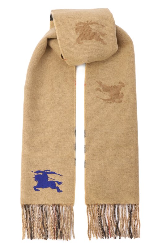 Кашемировый шарф Burberry 8116309 Бежевый 8116309