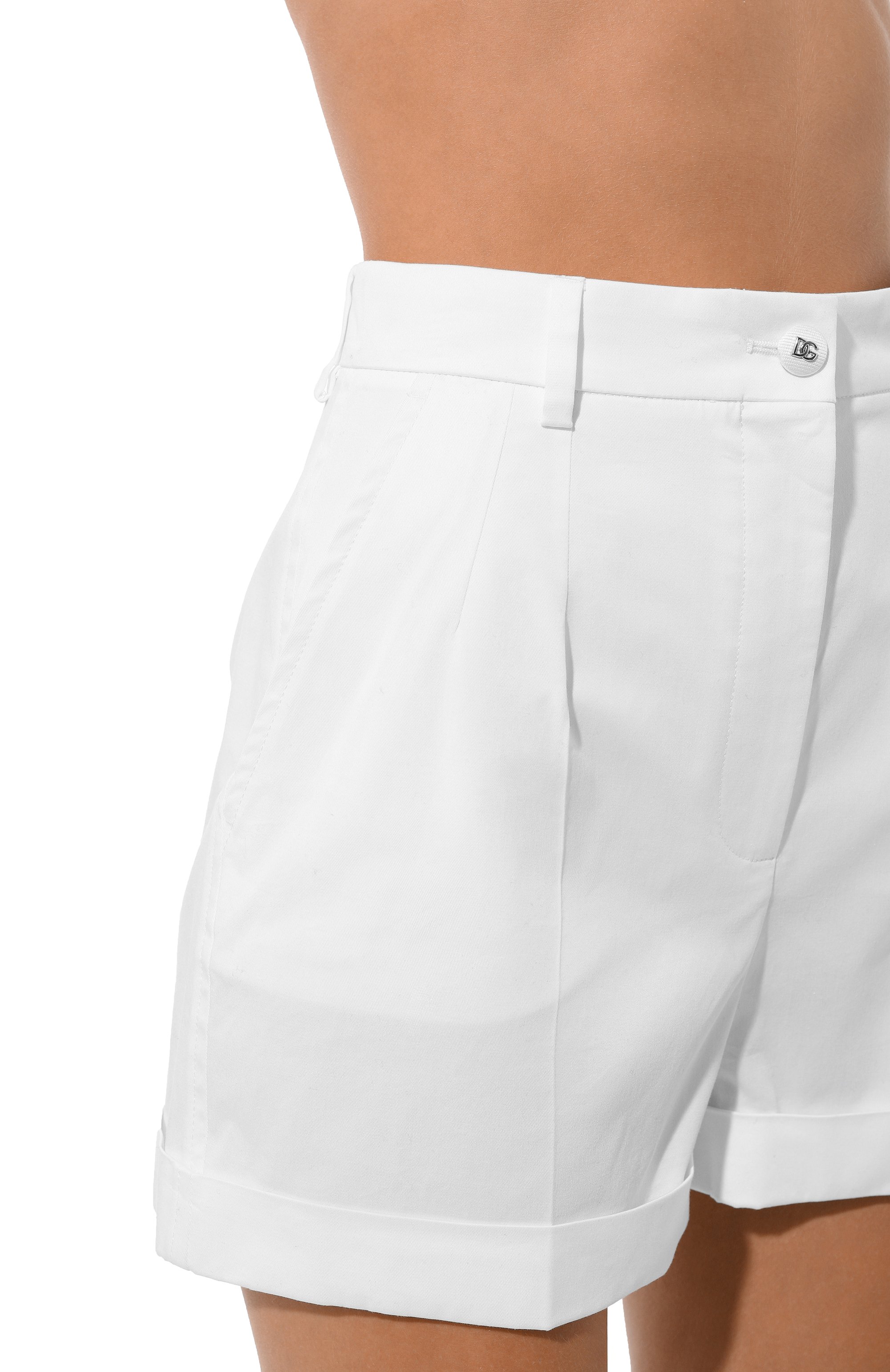 Хлопковые шорты DOLCE & GABBANA, арт. FTBTQT/GDCDE, фото 5