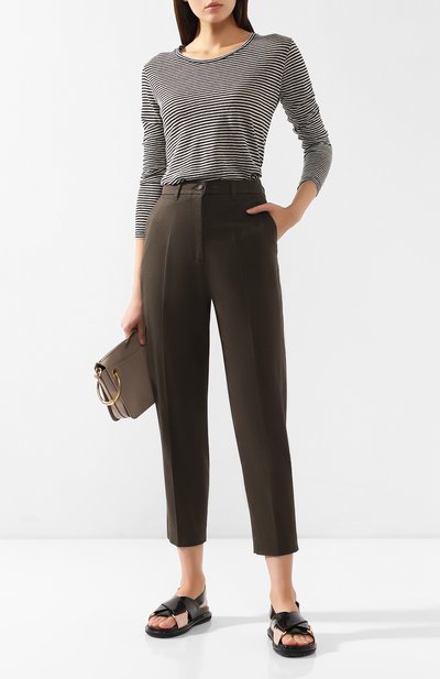 Хлопковые брюки TWO WOMEN IN THE WORLD, арт. LAUREN/UWZLN, фото 2