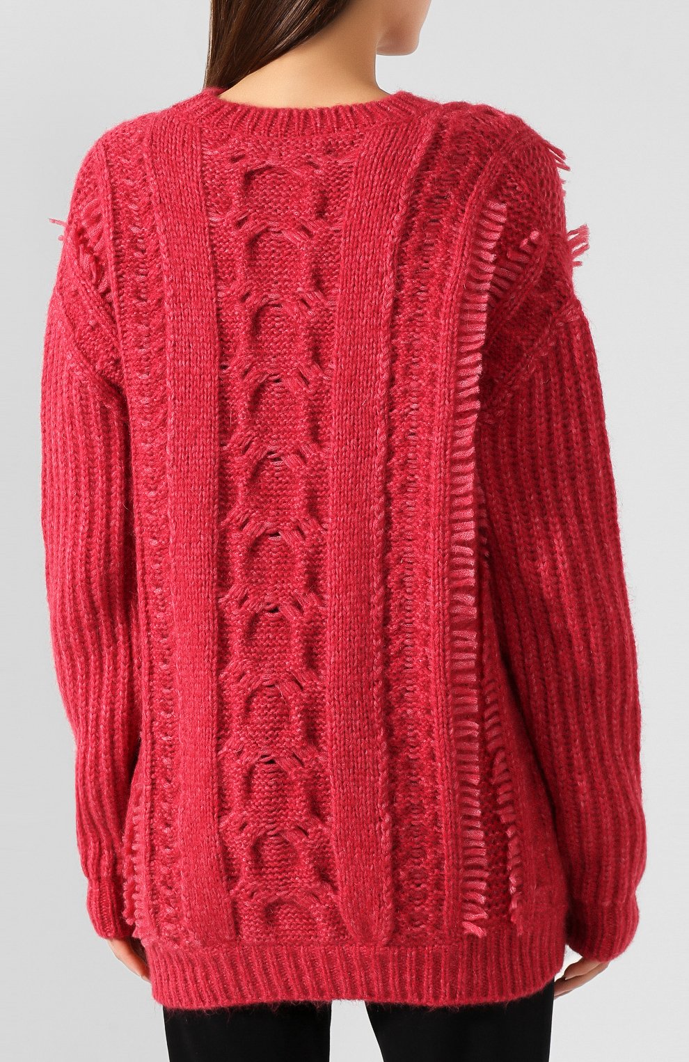Шерстяной свитер STELLA MCCARTNEY розового цвета по цене 58450 руб., арт. 592497/S2125, фото 4 Шерстяной свитер STELLA MCCARTNEY, арт. 592497/S2125, фото 4