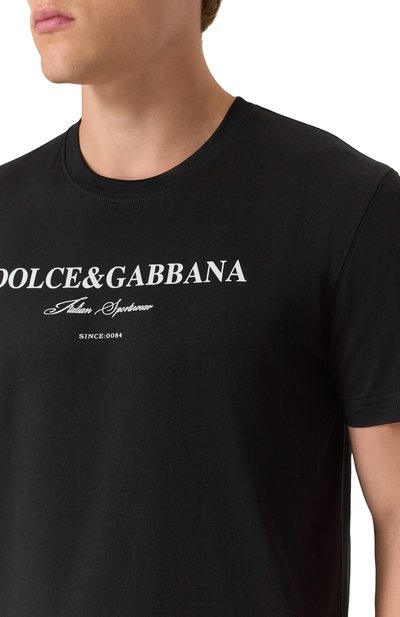 Хлопковая футболка DOLCE & GABBANA, арт. G8RN8T/G709Y, фото 5
