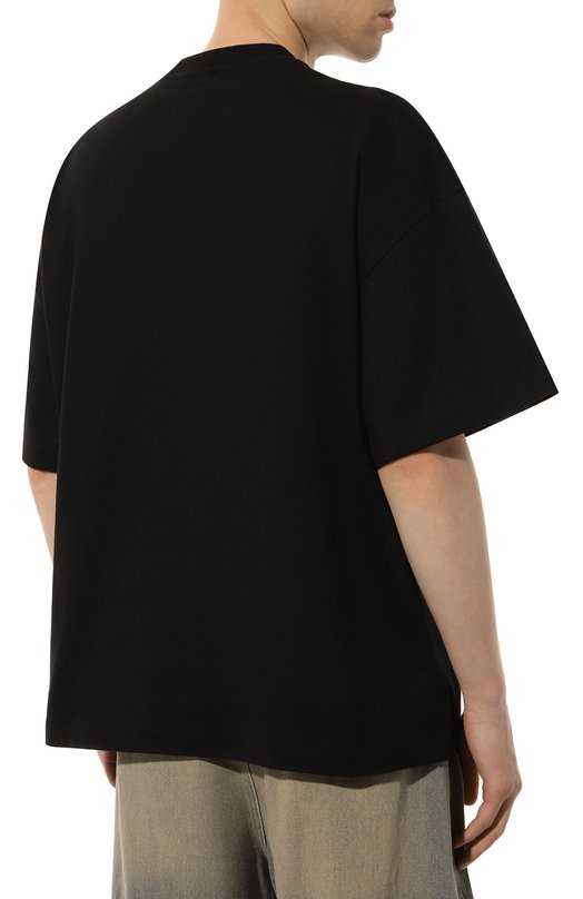 Хлопковая футболка Jil Sander J21GC0168/J20243 Чёрный  J21GC0168/J20243 Фото 4