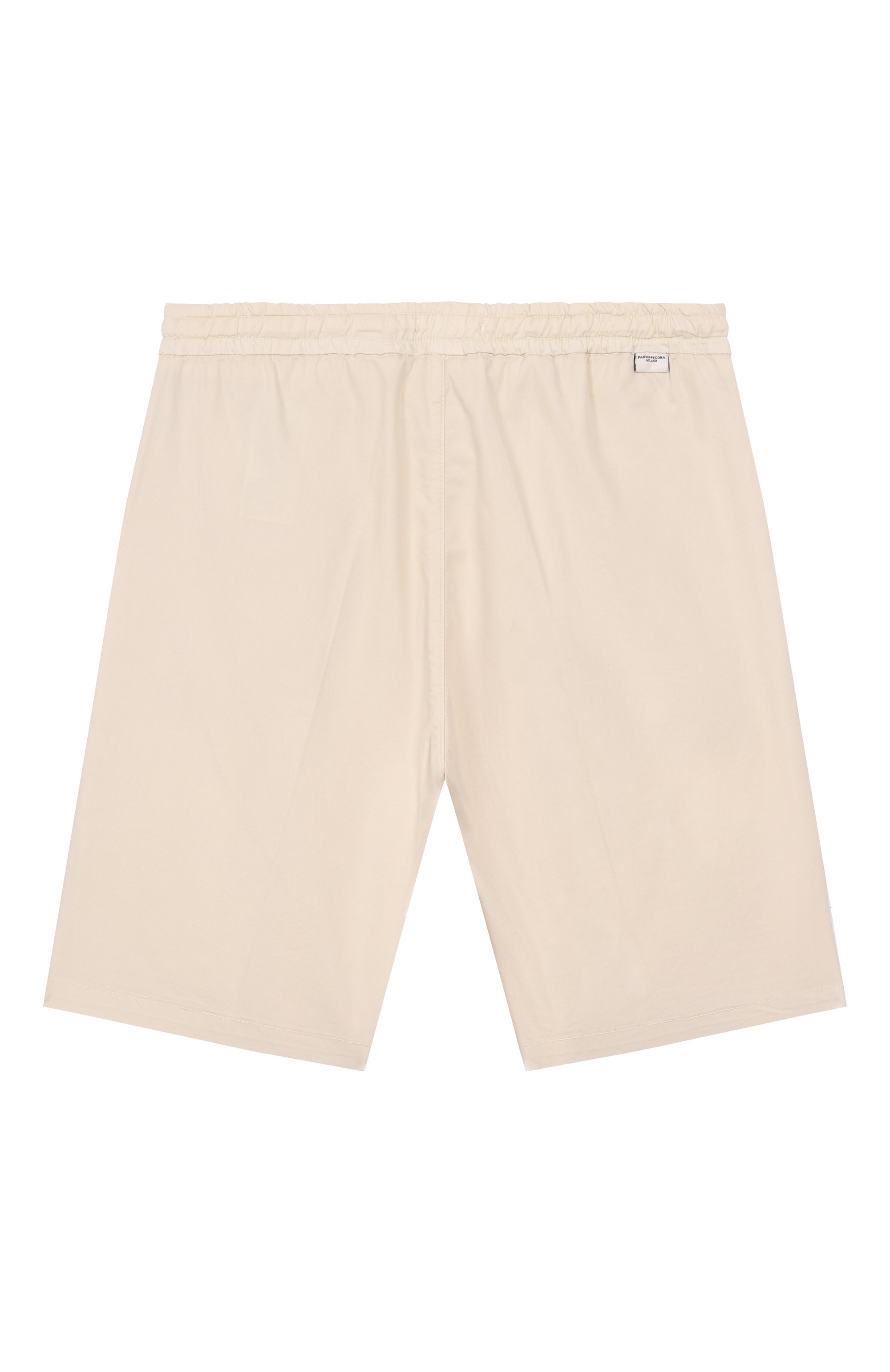 Хлопковые шорты PAOLO PECORA MILANO кремового цвета по цене 11650 руб., арт. PP3998/6-12, фото 2 Хлопковые шорты PAOLO PECORA MILANO, арт. PP3998/6-12, фото 2