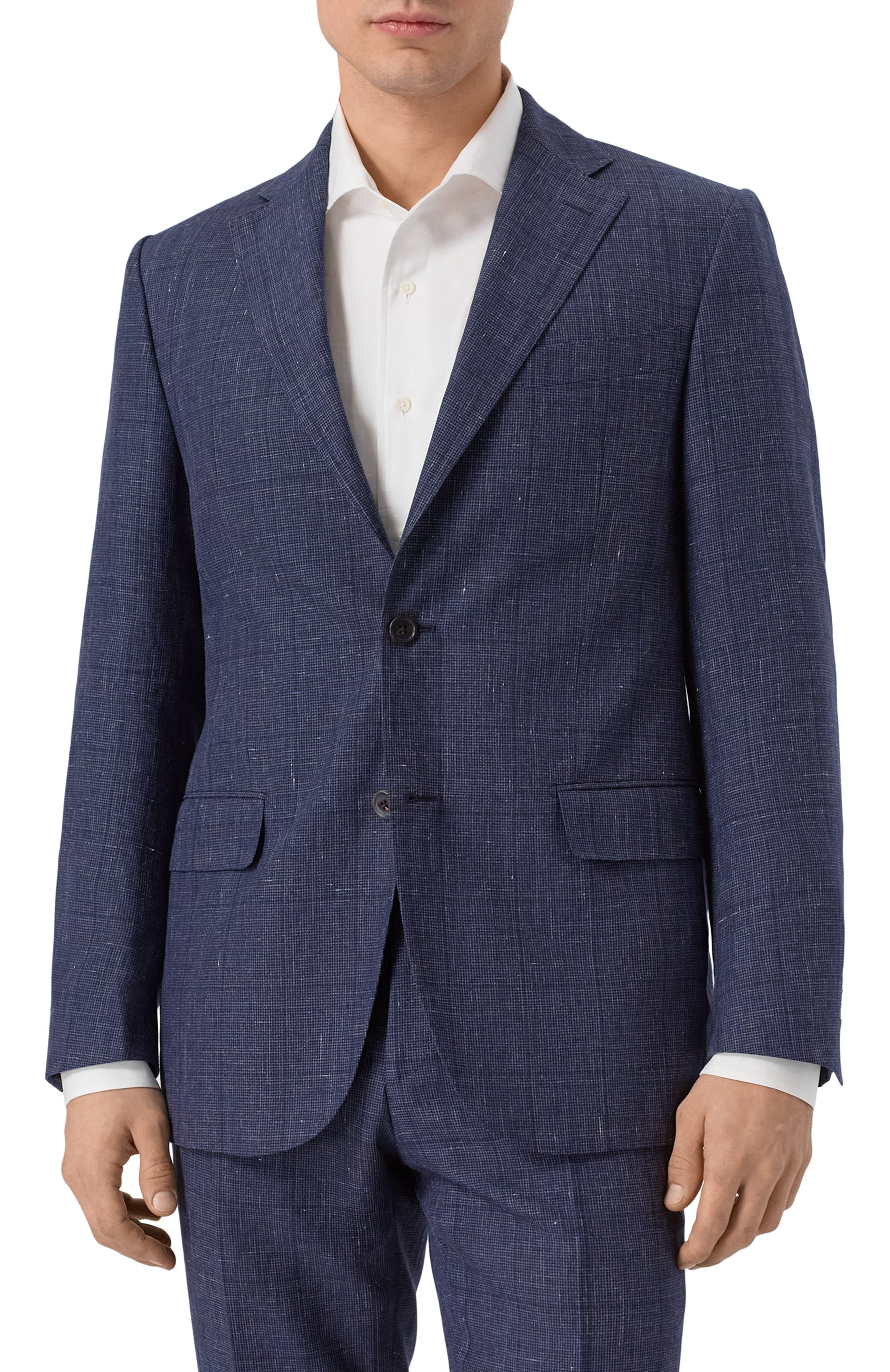 Костюм изо льна и шерсти CORNELIANI, арт. 27X008/2717215_SET, фото 2