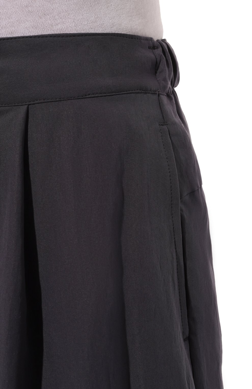Брюки KAZUYUKI KUMAGAI темно-серого цвета по цене 47050 руб., арт. VP41-312, фото 5 Брюки KAZUYUKI KUMAGAI, арт. VP41-312, фото 5
