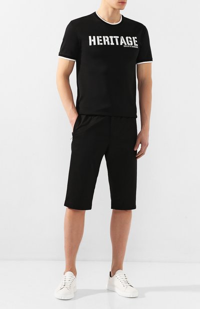 Хлопковые шорты DOLCE & GABBANA, арт. GYWYET/FUFJR, фото 2