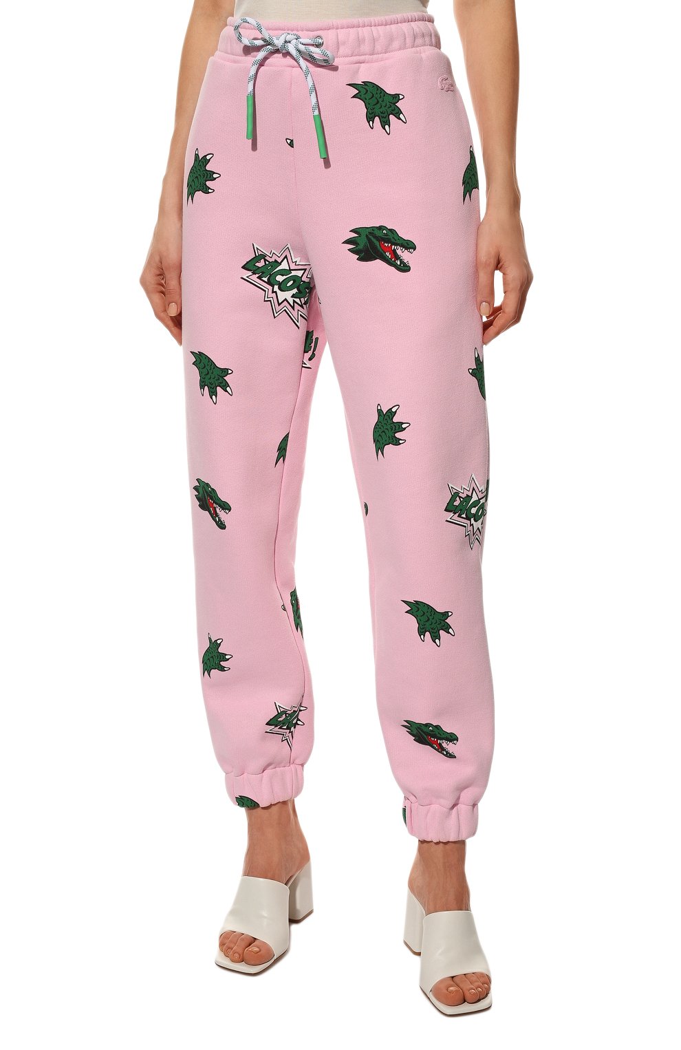Хлопковые джоггеры LACOSTE, арт. XH8027CAU, фото 3