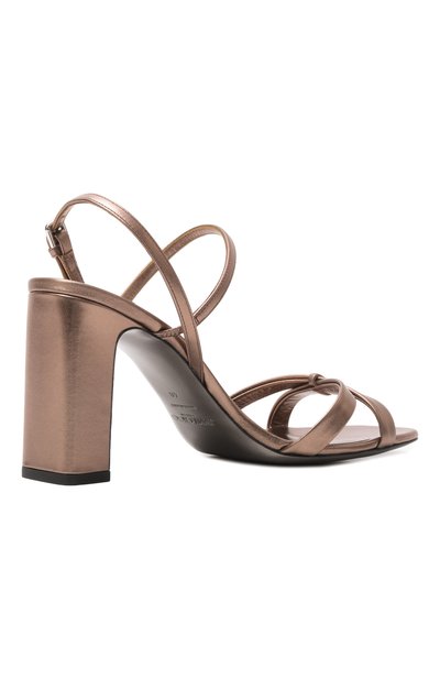 Кожаные босоножки elsy 85 JIMMY CHOO, арт. ELSYBH85MNA, фото 5