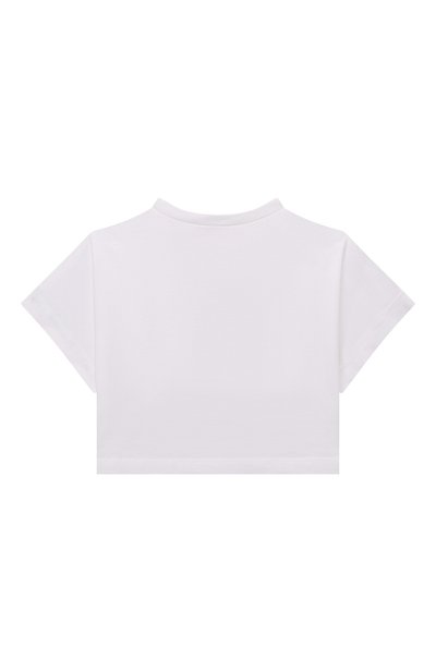 Укороченная футболка N21 белого цвета по цене 5995 руб., арт. N21558/N0153, фото 2 Укороченная футболка N21, арт. N21558/N0153, фото 2