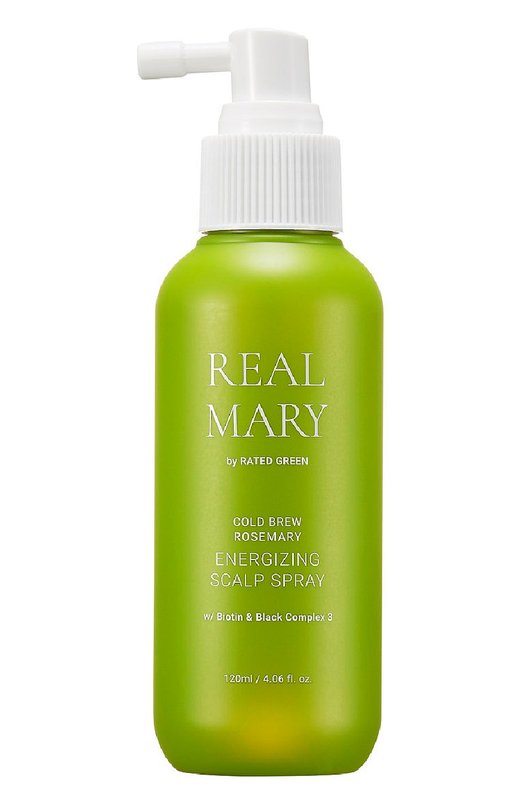 Регенерирующий спрей для кожи головы с соком розмарина (120ml) Rated Green