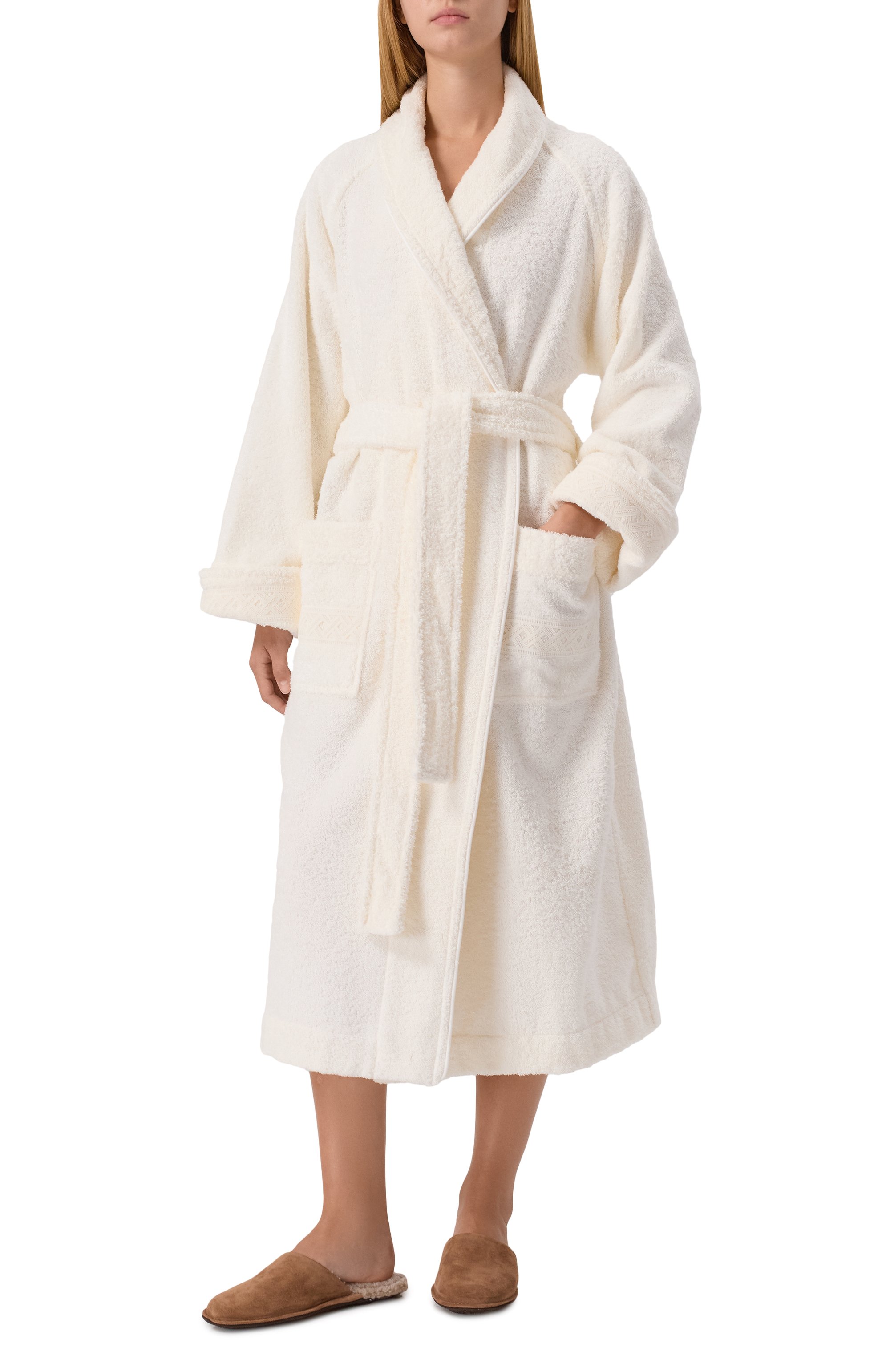 Хлопковый халат FRETTE, арт. FS6573 25D313 0000, фото 2